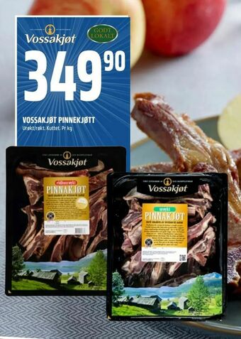 Coop Obs Vossakjøt pinnekjøtt tilbud