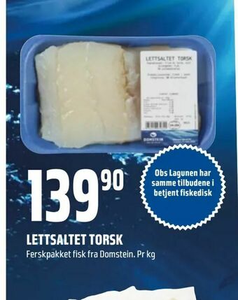 Coop Obs Lettsaltet torsk tilbud