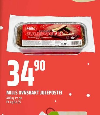 Coop Obs Mills ovnsbakt julepostei tilbud