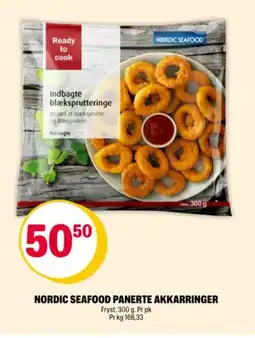 Coop Extra Nordic seafood panerte akkarringer tilbud