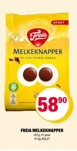 Coop Extra FREIA Melkeknapper tilbud