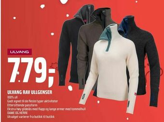 Coop Obs Ulvang rav ullgenser tilbud