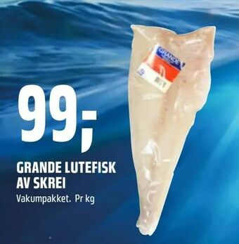 Grande lutefisk av skrei