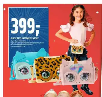 Coop Obs Purse pets interaktiv veske tilbud