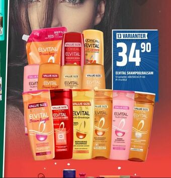Coop Obs Elvital shampoo/balsam tilbud