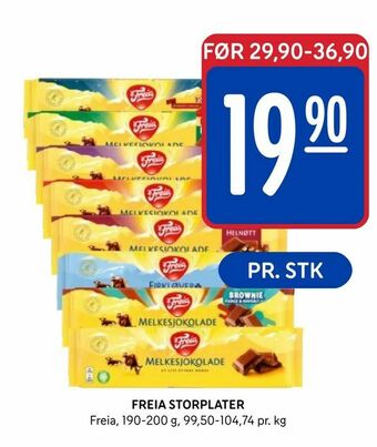 Rema 1000 Freia storplater tilbud