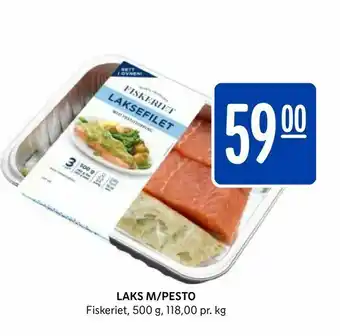 Rema 1000 Laks m/pesto tilbud
