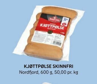 Rema 1000 Kjøttpølse skinnfri tilbud