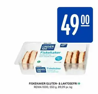 Rema 1000 Fiskekaker gluten- & laktosefri tilbud