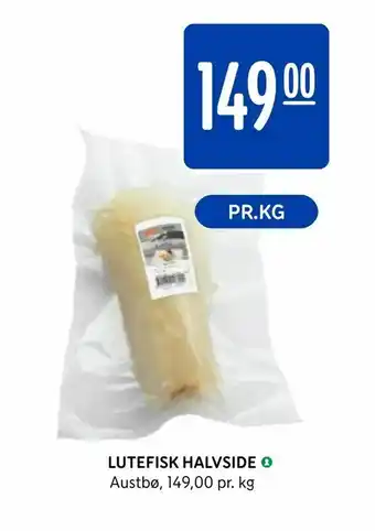 Rema 1000 Lutefisk halvside tilbud