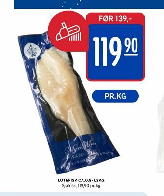 Rema 1000 Lutefisk ca.0,8-1,3kg tilbud