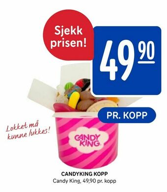 Rema 1000 CANDYKING KOPP tilbud