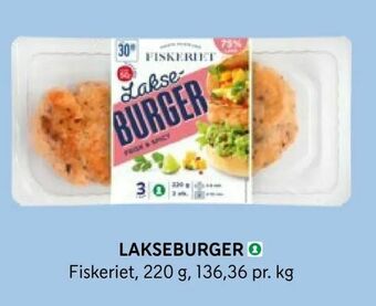 Lakseburger