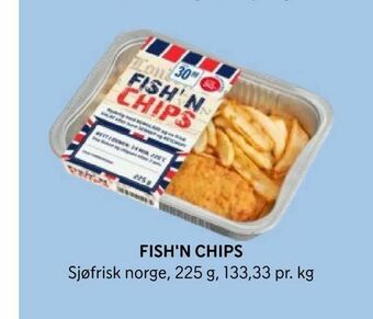 Rema 1000 Fish'n chips tilbud