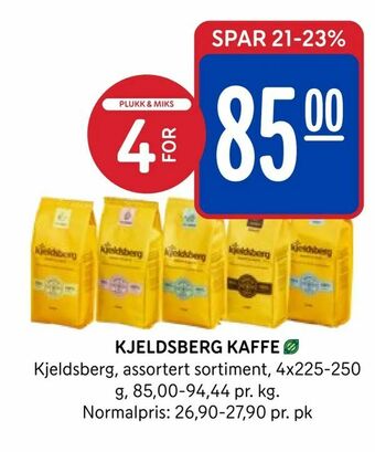 Rema 1000 Kjeldsberg kaffe tilbud