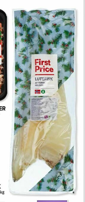 Lutefisk av torsk