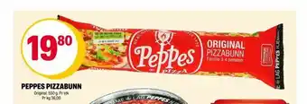 Peppes pizzabunn