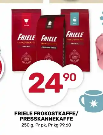 Coop Marked Friele frokostkaffe/ presskannekaffe tilbud