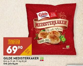 Coop Mega Gilde medisterkaker tilbud