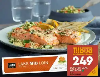 Coop Mega Lofoten laks mid loin tilbud