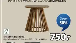 JYSK KRAGEVIG SIDEBORD tilbud
