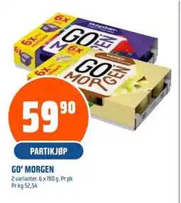Coop Obs GO’ MORGEN tilbud