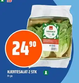 Coop Obs HJERTESALAT 2 STK tilbud