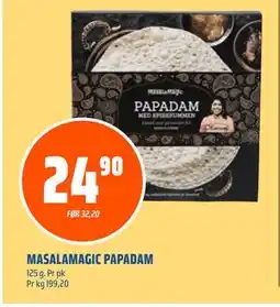 Coop Obs MASALAMAGIC PAPADAM tilbud