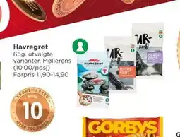 Meny Havregrøt tilbud