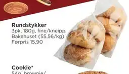 Meny Rundstykker tilbud