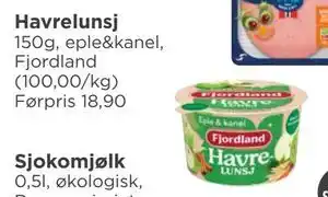 Meny Havrelunsj tilbud