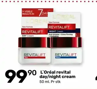 L'Oréal revital day/night cream