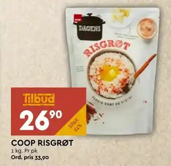 Coop Mega Coop risgrøt tilbud