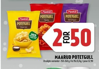 Coop Prix MAARUD POTETGULL tilbud