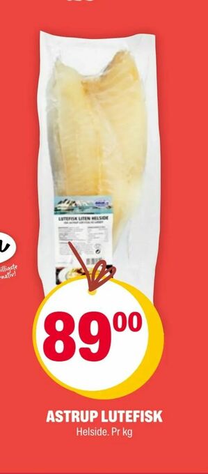 Coop Extra Astrup lutefisk tilbud