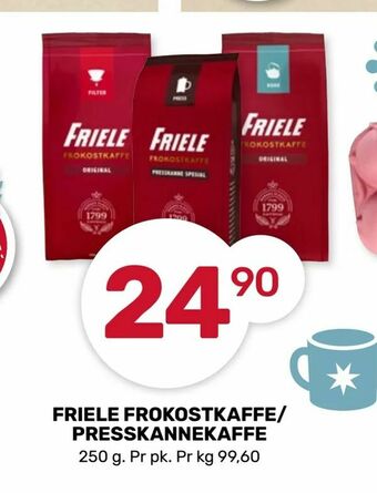 Coop Marked Friele frokostkaffe/ presskannekaffe tilbud