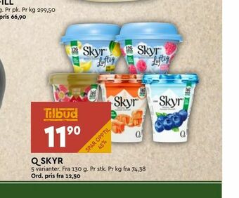 Coop Mega Q skyr tilbud