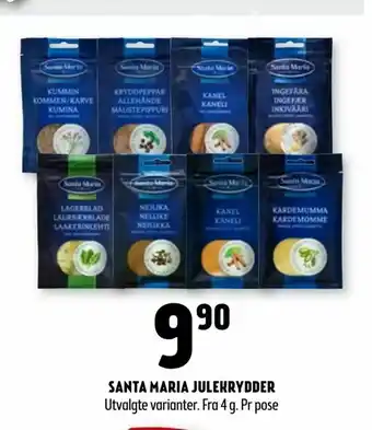 Coop Prix Santa maria julekrydder tilbud