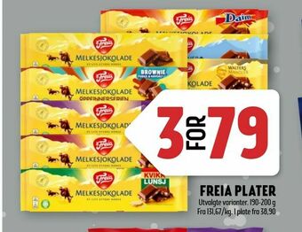 Coop Prix FREIA PLATER tilbud
