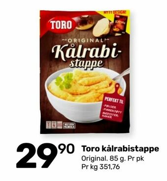 Matkroken Toro kålrabistappe tilbud