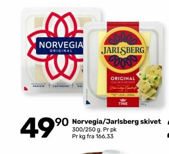Matkroken Norvegia/Jarlsberg skivet tilbud