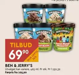 Coop Mega BEN & JERRY'S tilbud