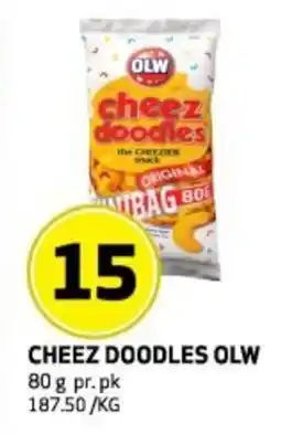 Bunnpris CHEEZ DOODLES OLW tilbud