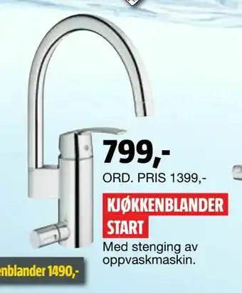 Bauhaus Kjøkkenblander start tilbud
