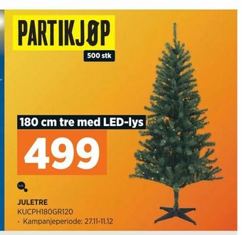 POWER Juletre tilbud