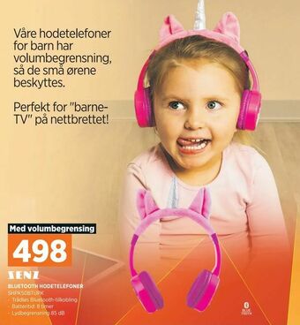POWER Bluetooth hodetelefoner tilbud