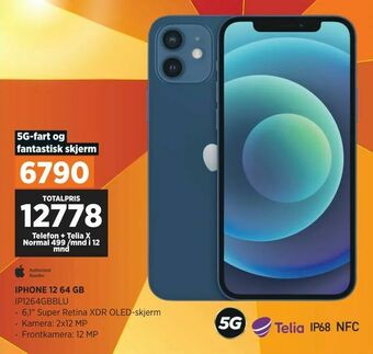 POWER Iphone 12 64 gb tilbud
