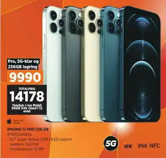 POWER Iphone 12 pro 256 gb tilbud