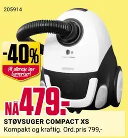 STØVSUGER COMPACT XS