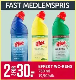 Europris EFFEKT WC-RENS tilbud